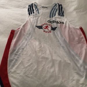 Vintage Adidas men’s running team singlet